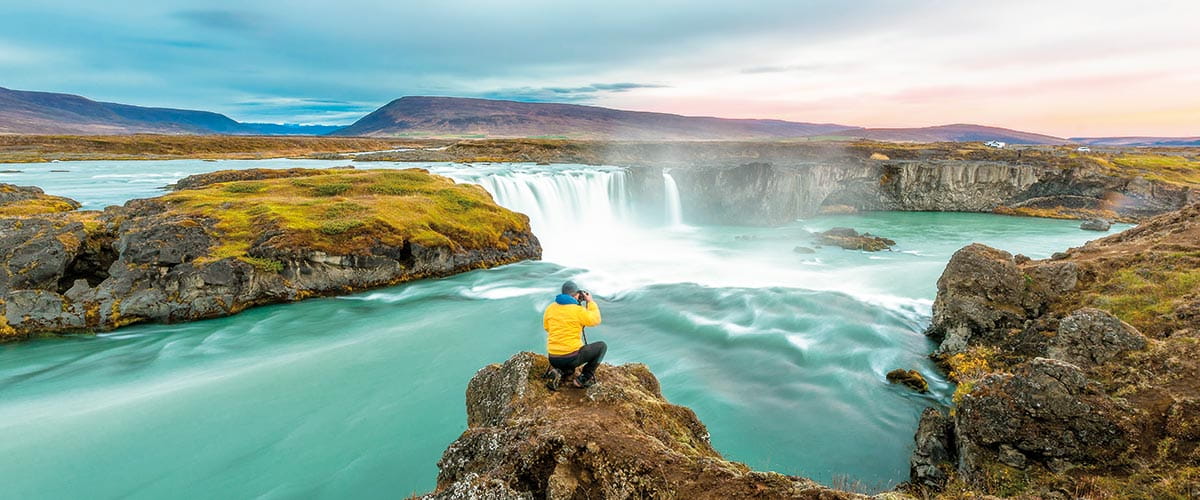 Godafoss Waterfall, Iceland